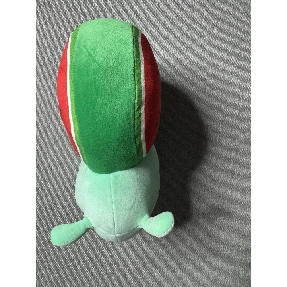 Kaisiyang Green Snail Plush With Watermelon Slice Shell Fruit Themed Stuffed Toy
